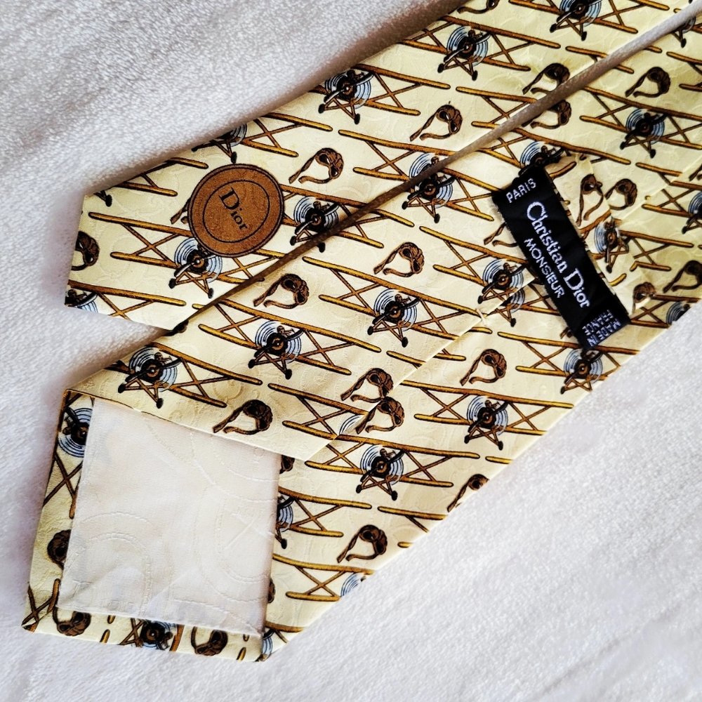 Christian Dior Aviator Vtg Tie